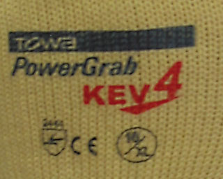 TOWA PowerGrab KEV4 Schnittschutzhandschuh