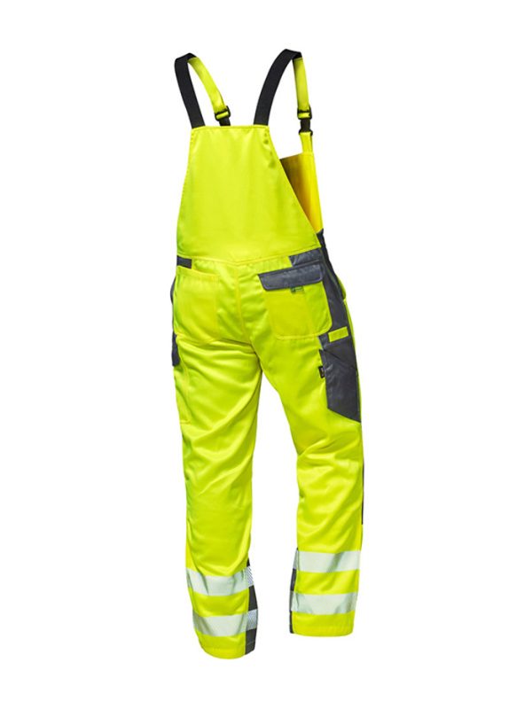 Warnschutz Latzhose HI-VIZ