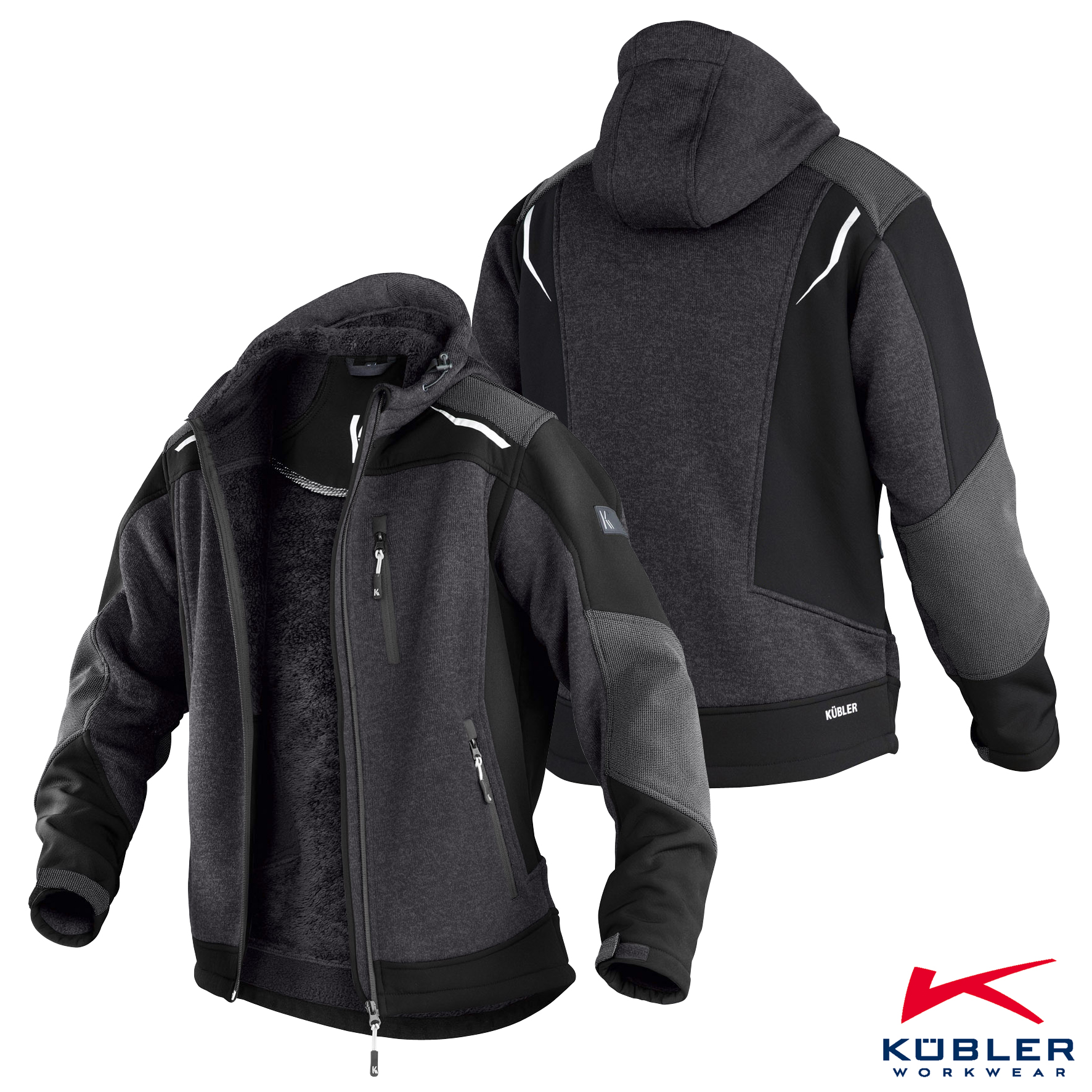 GmbH 1741 Bannenberg Kübler® – Strick/Softshell-Jacke Arbeitsschutz AT