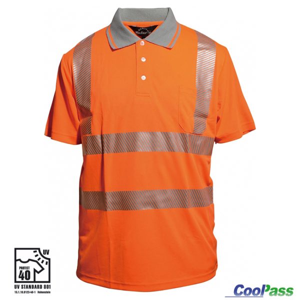 Polo-Shirt 531 CoolPass EN ISO 20471