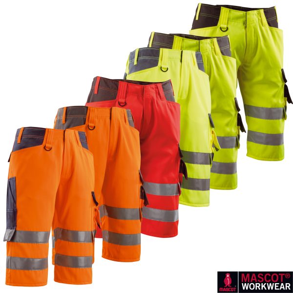MASCOT® Warnschutz-Dreiviertel-Hose Luton