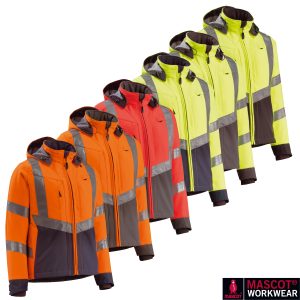 MASCOT® Warnschutz Soft Shell Jacke Blackpool