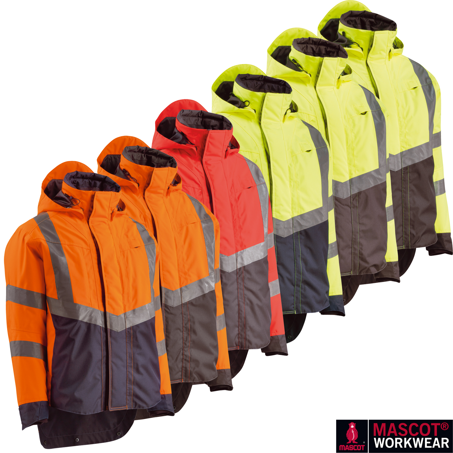 MASCOT® Warnschutz-Jacke Harlow 15501 – Bannenberg Arbeitsschutz GmbH AT