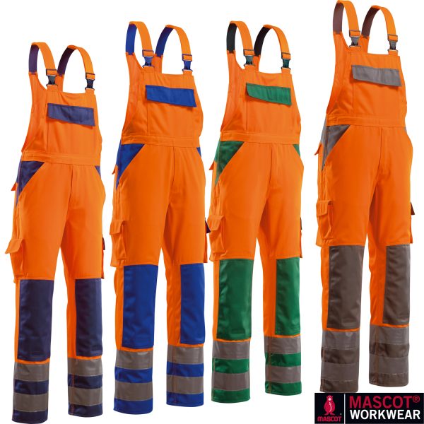 Mascot Latzhose BARRAS EN 471 orange