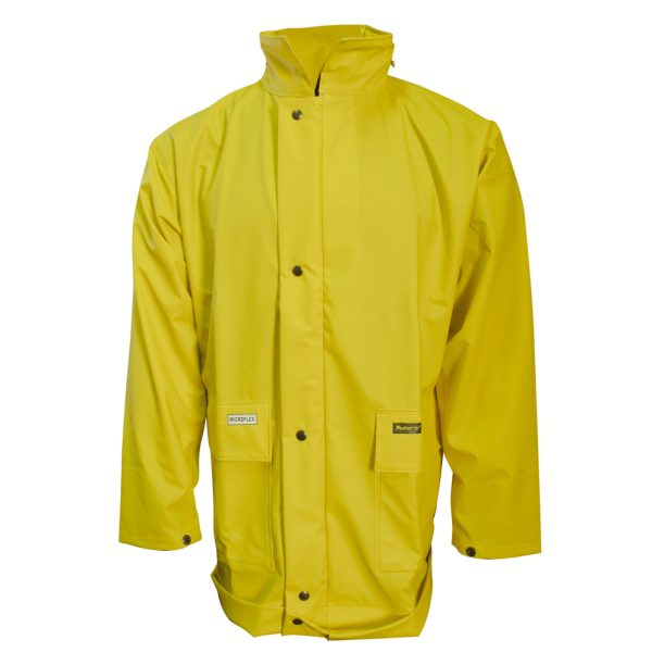 Peter's Microflex Regenjacke gelb