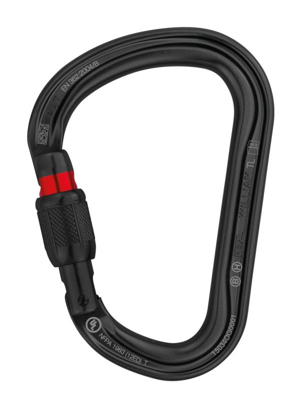 Petzl® Aluminiumkarabiner Arbeitsschutz für Höhenarbeit