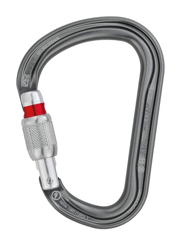 Petzl® Aluminiumkarabiner Arbeitsschutz für Höhenarbeit