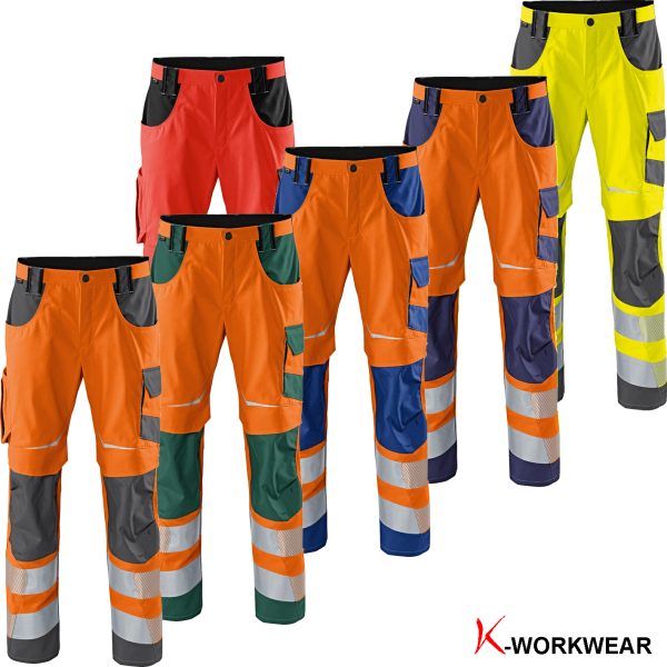 Kübler® REFLECTIQ Bundhose 2207 EN ISO 20471