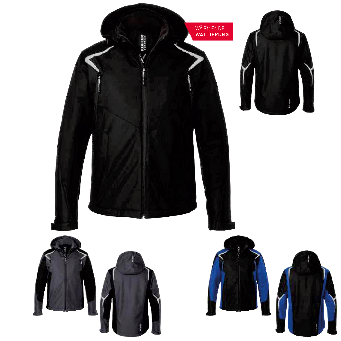 Kübler® Winter Softshell Jacke 1325 – Bannenberg Arbeitsschutz GmbH AT