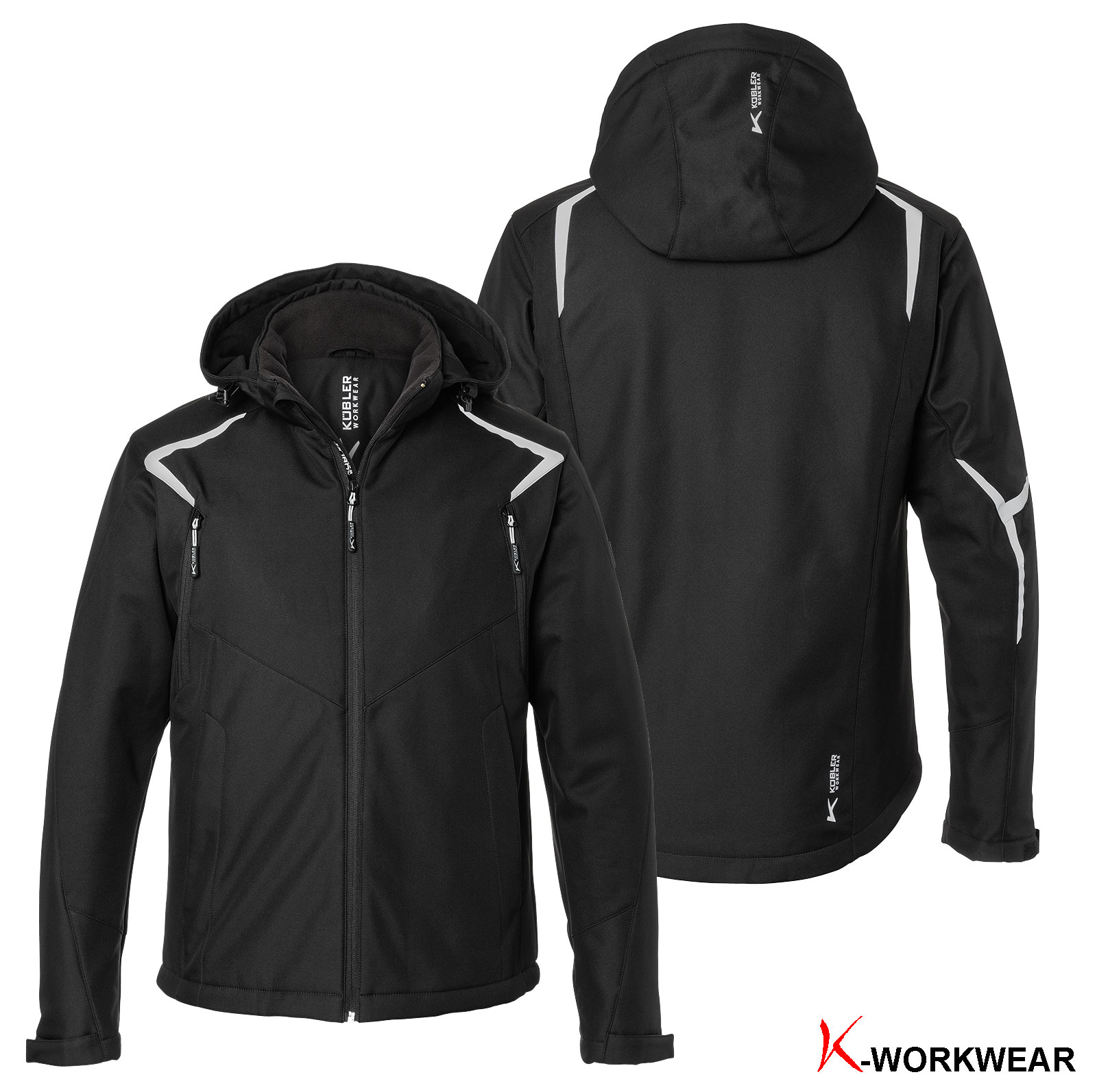 Kübler® Winter Arbeitsschutz AT – Jacke Softshell GmbH Bannenberg 1325