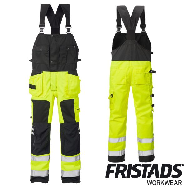 Fristads® High Vis Handwerkerlatzhose Kl. 2 1014 PLU