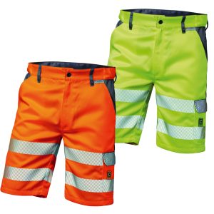 SAFETYstar Warnschutz Shorts HI-VIZ