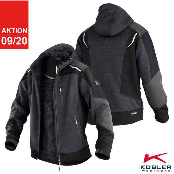 Strick/Softshell-Jacke 1741