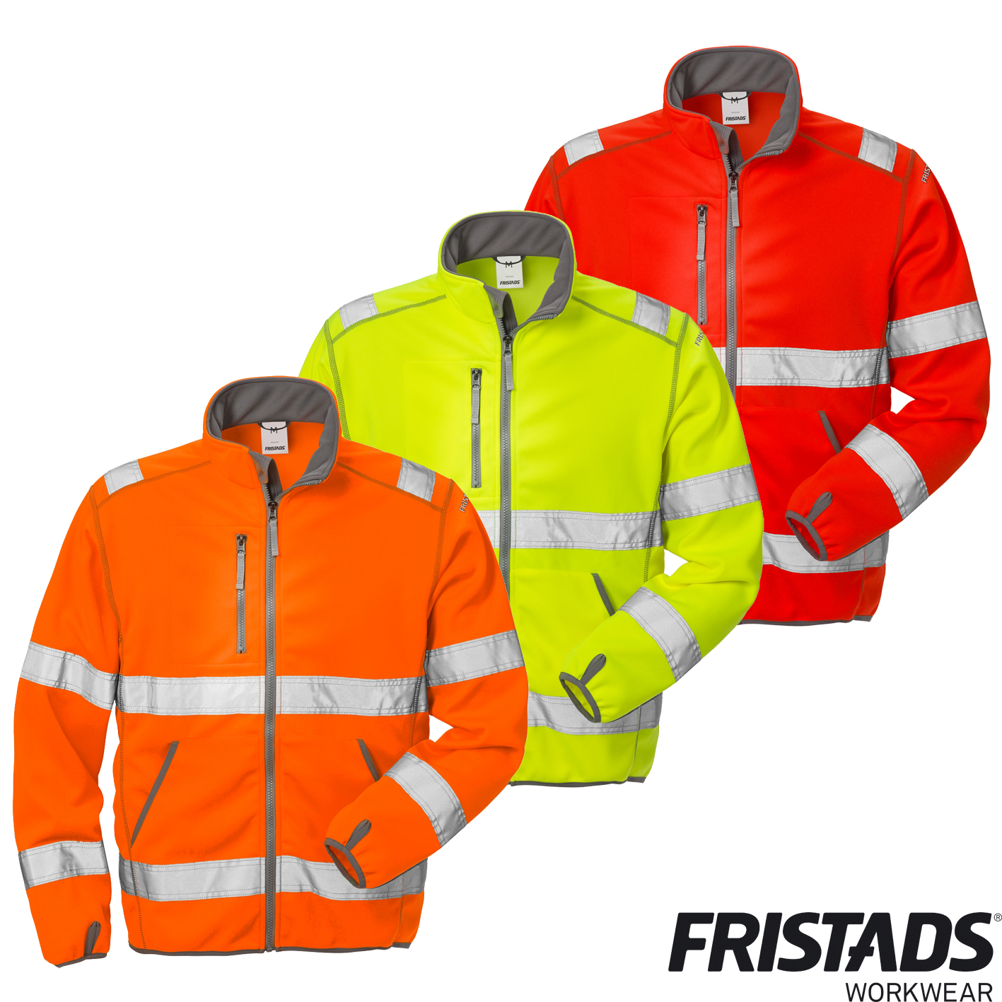 – Fristads® Bannenberg Hi-Vis 4840 Arbeitsschutz AT GmbH Softshell Jacke SSL