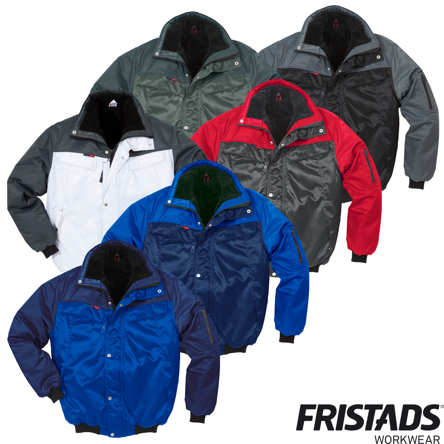 Fristads Icon Two Winter Pilotenjacke 4813 PP Warme Arbeitsjacke Fristads Icon Two Winter Pilotenjacke 4813 PP Warme Arbeitsjacke