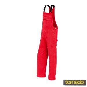 Latzhose TORNADO rot