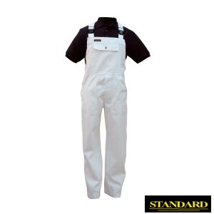 Latzhose "Standard BW" Weiss