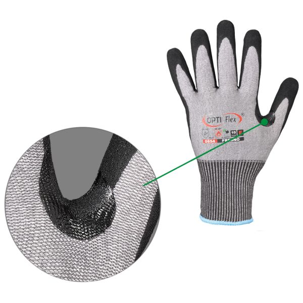Schnittschutz-Handschuhe OPTI-FLEX® *FRESNO* LEVEL F – Bild 4