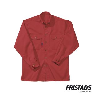 Fristads Match Hemd Langarm Weinrot Gr. XL*RP*