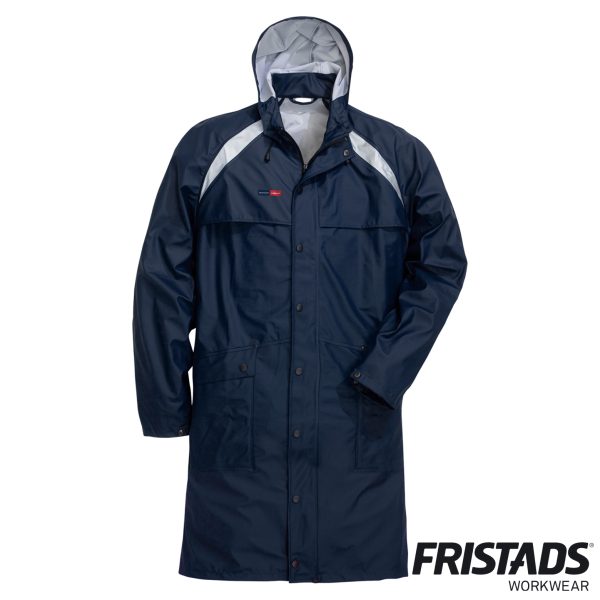 Fristads® Regenmantel  410 RS marine d-blau Gr. XXL *RP*