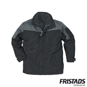 Fristdas Icon Airtech® 3in1 Parka 4816 GT schwarz/grau | Wetterfester Arbeitspark *RP*