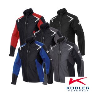 Kübler Softshell Jacke 1425 – robuste & ergonomische Arbeitsjacke