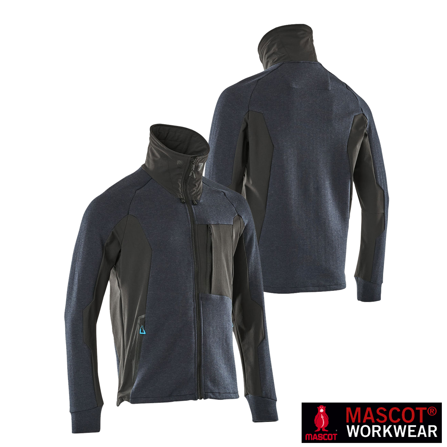 Mascot ADVANCED 17484 Sweater-Jacke – elastisch & atmungsaktiv – Bild 2