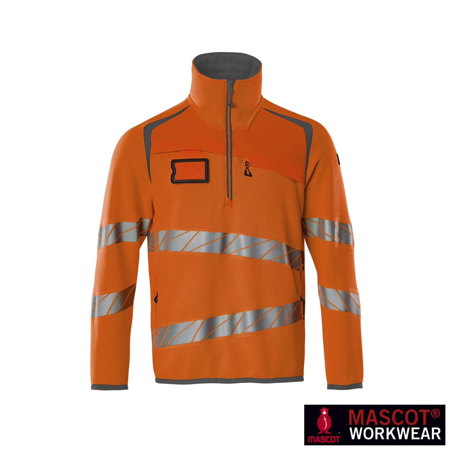 MASCOT® ACCELERATE SAFE Strickpullover mit ZIP 19005 – Bild 5