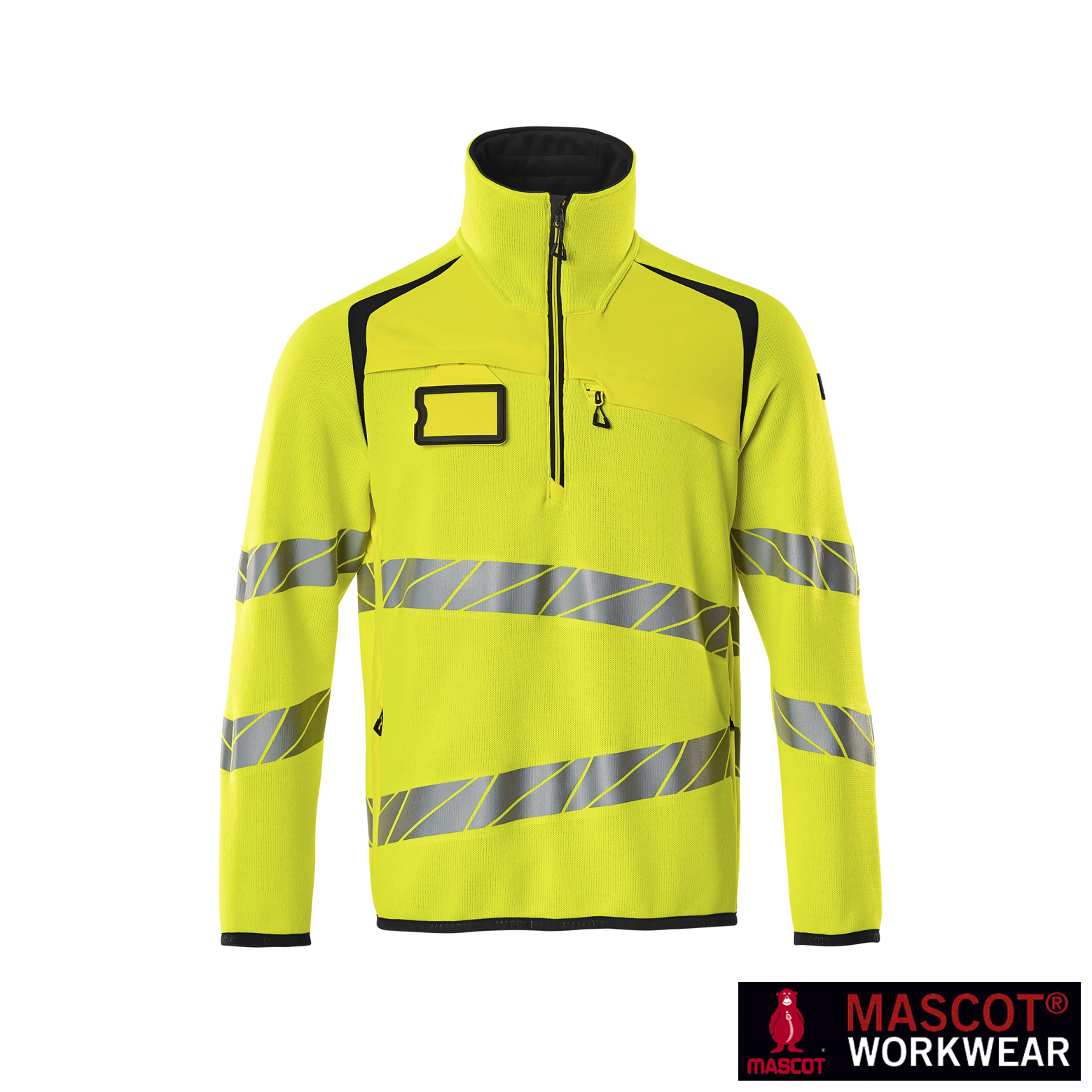 MASCOT® ACCELERATE SAFE Strickpullover mit ZIP 19005 – Bild 3