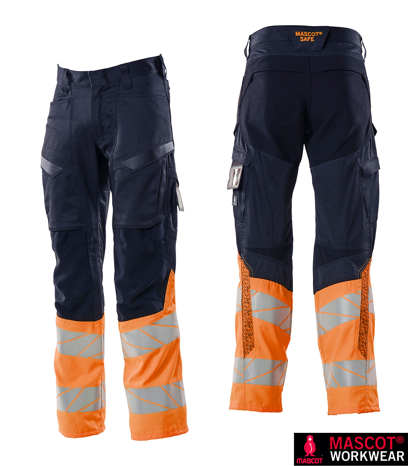 MASCOT® ACCELERATE SAFE Bundhose PC 19379 - Stretch – Bild 4