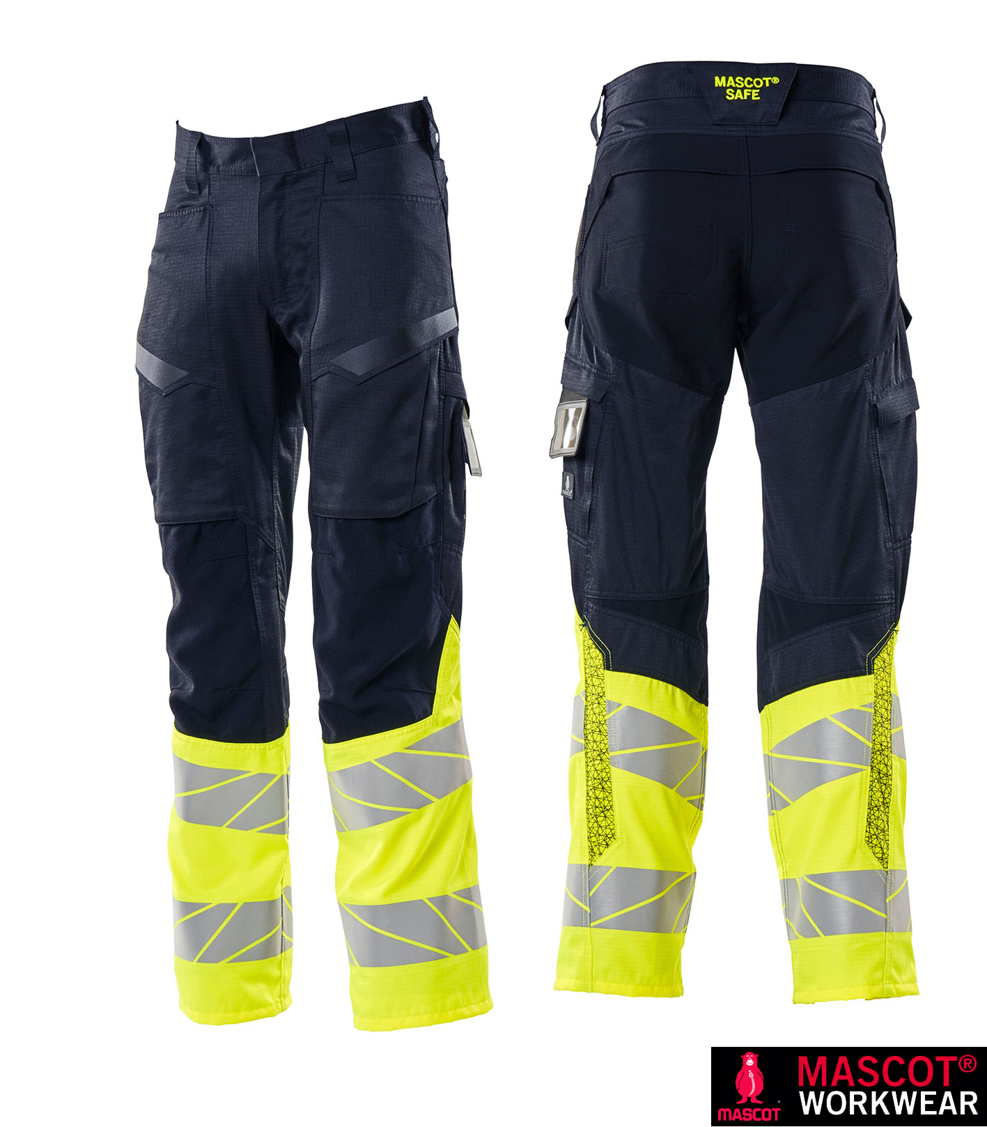 MASCOT® ACCELERATE SAFE Bundhose PC 19379 - Stretch – Bild 2