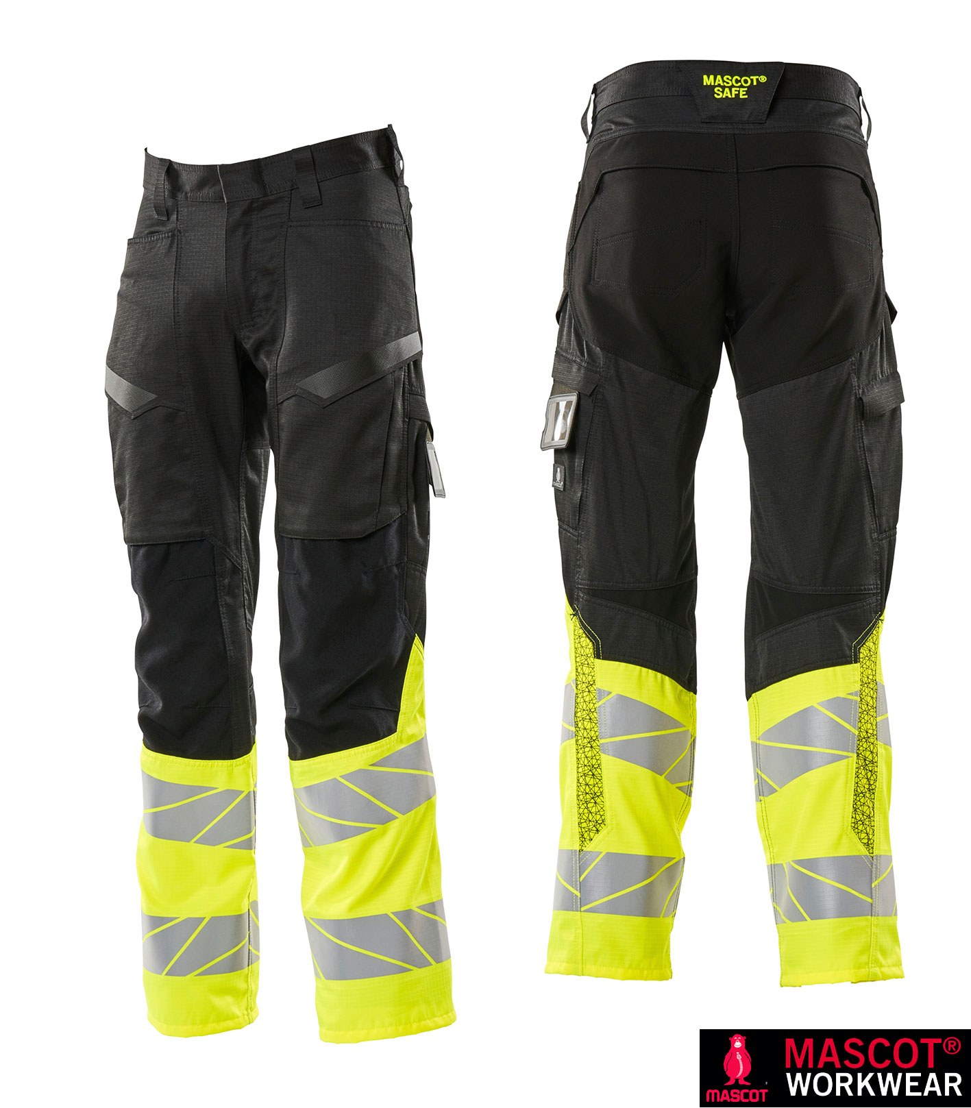 MASCOT® ACCELERATE SAFE Bundhose PC 19379 - Stretch – Bild 3