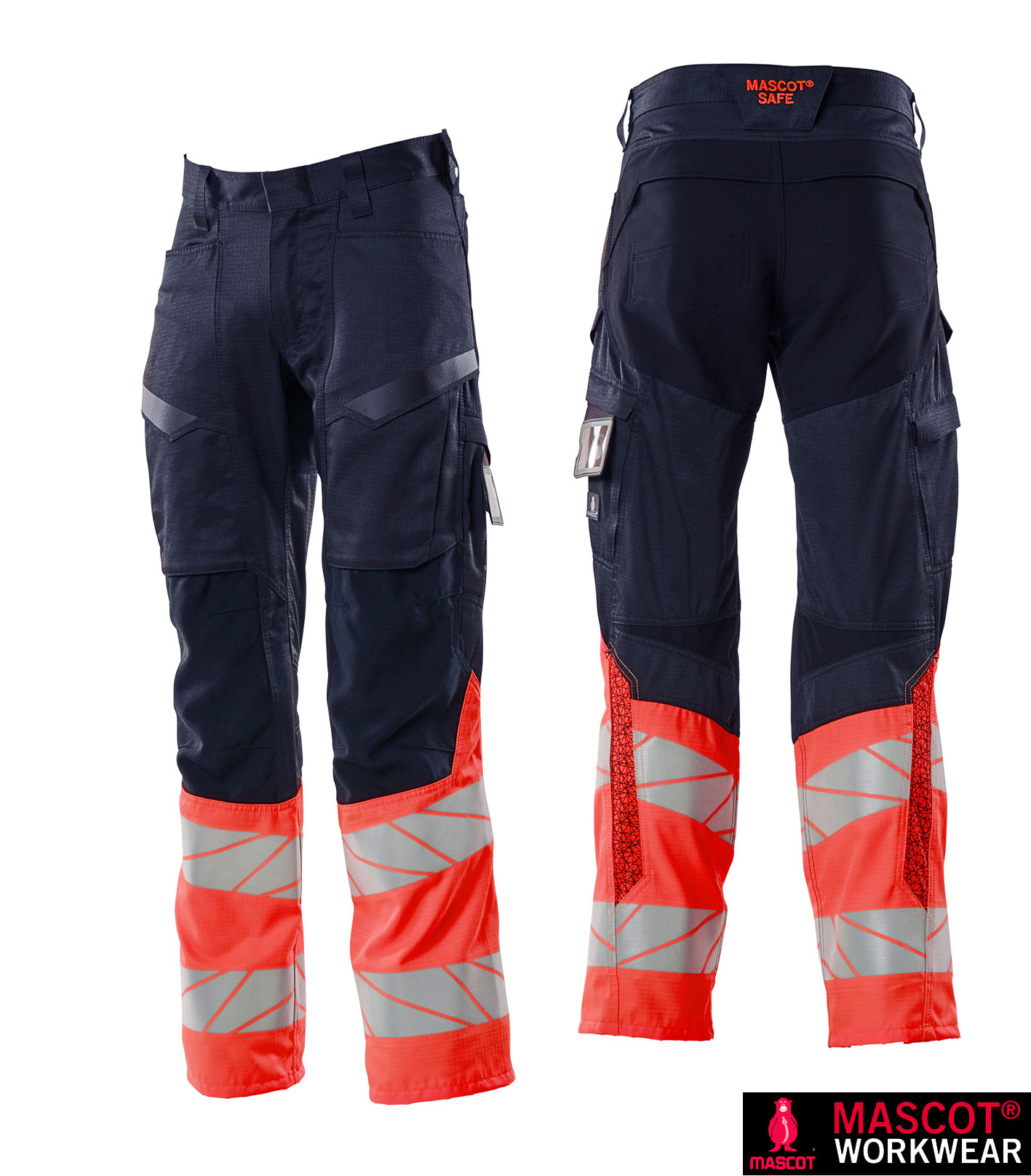 MASCOT® ACCELERATE SAFE Bundhose PC 19379 - Stretch – Bild 5