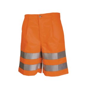 Shorts orange mit Streifen *RP*