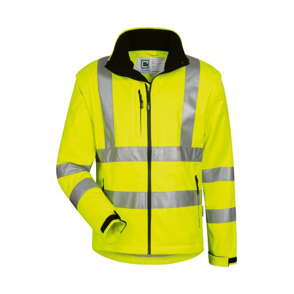 Warnschutz Softshell Jacke/Weste EN20471 – Bild 4