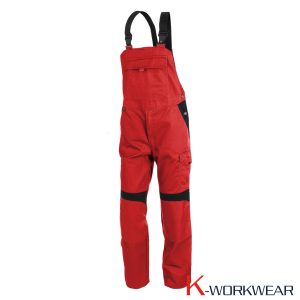 Kübler Latzhose 3757 INNO PLUS rot/schwarz Gr. 50 *RP*