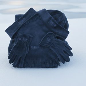 Fleece Winterset "Rough" – Mütze, Schal, Stirnband & Handschuhe