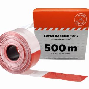 Super Absperrband 80 rot/weiß 500 Meter
