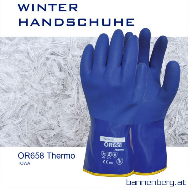 TOWA Kälteschutzhandschuh OR658 blau