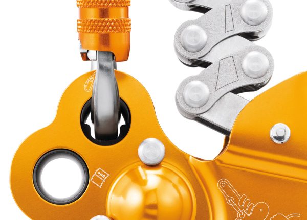 Petzl® Mechanische Prusikrolle mit Wirbel ZIGZAG® PLUS – Bild 4
