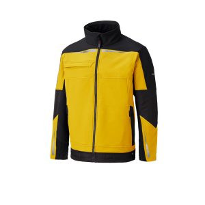 Dickies Pro Softshell-Jacke gelb/schwarz *RP*