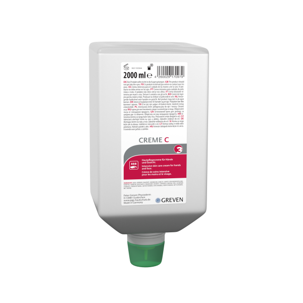 Pflegecreme GREVEN® CREME C 2.000 ml Varioflasche – Bild 3