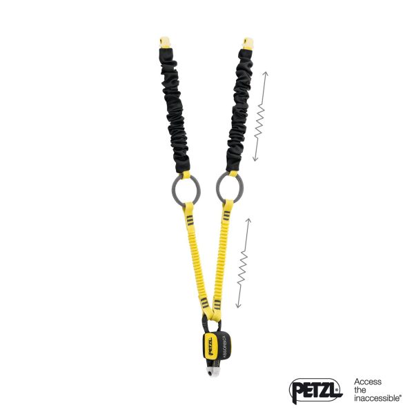 Petzl® Verbindungsmittel ABSORBICA®-Y TIE-BACK