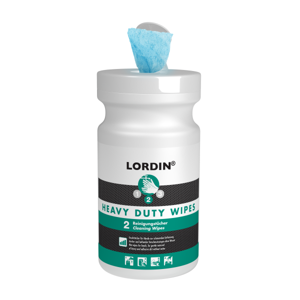 Handreinigungstücher Lordin Heavy Duty Wipes