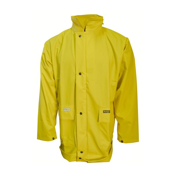 Peter's Microflex Regenjacke gelb