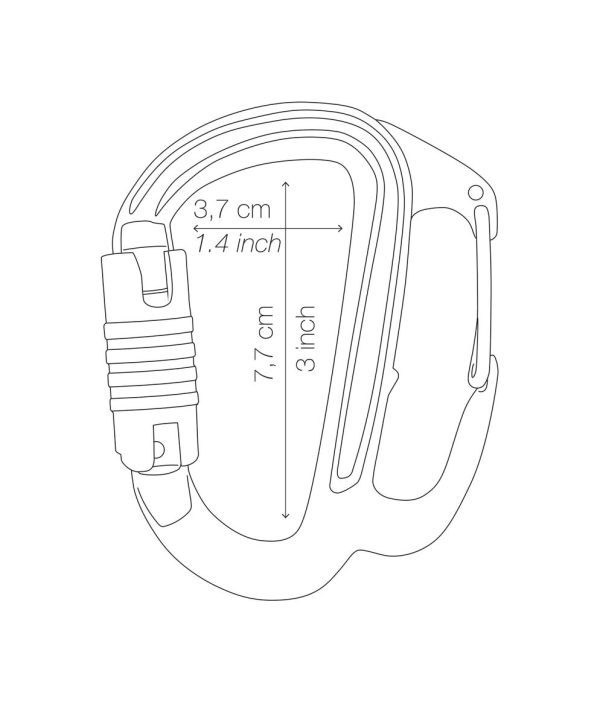Petzl Karabiner FREINO Z – Bild 2