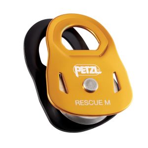 Petzl RESCUE M | Hochleistungs-Umlenkrolle für Rettung & Höhenarbeit | 36 kN