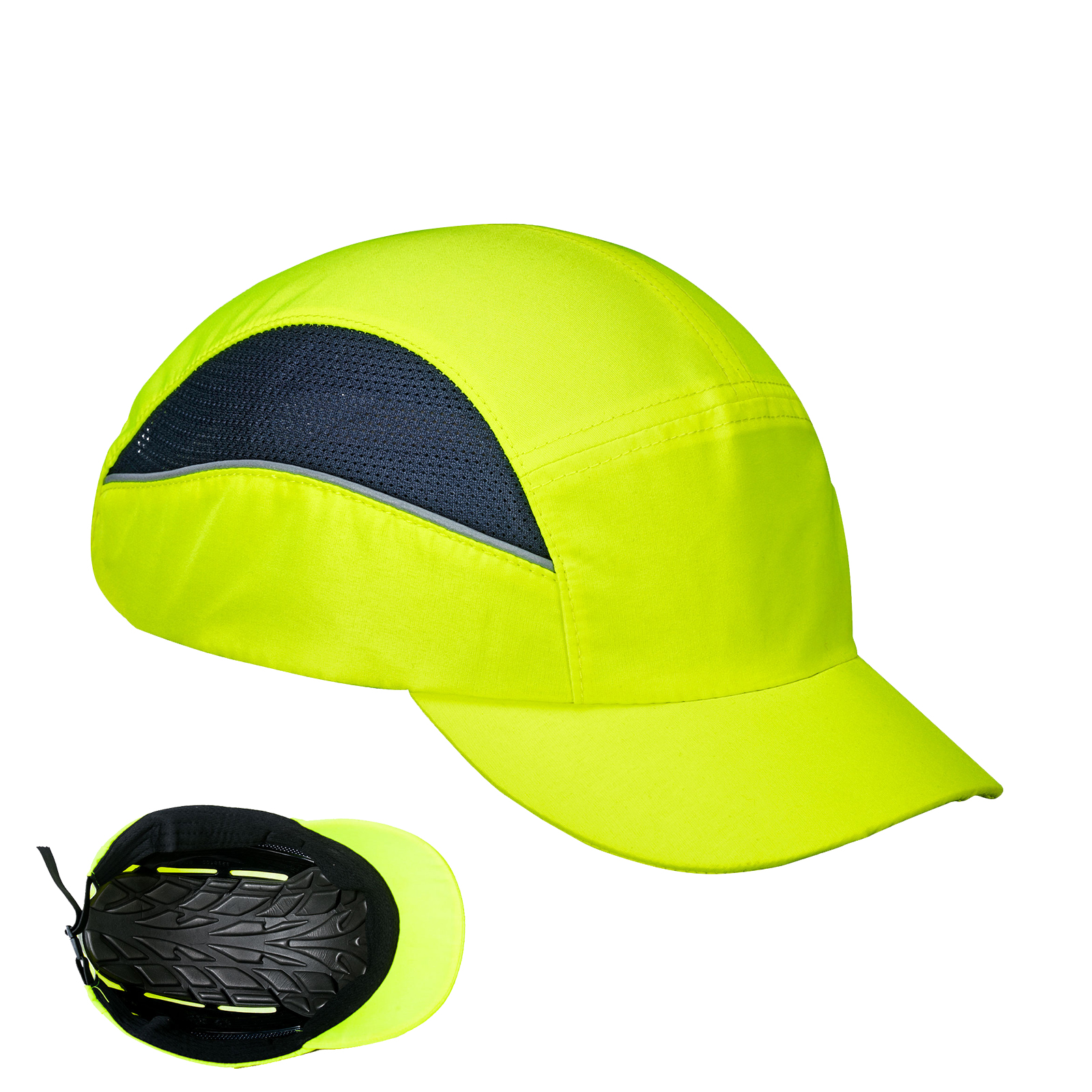 PS59 AirTech Anstoßkappe gelb – EN 812 | Belüftet & leicht