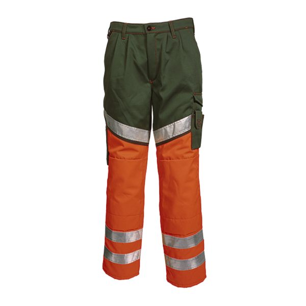 TRANEMO® Warnschutz-Bundhose HiVis 4721 orange/grün *RP*