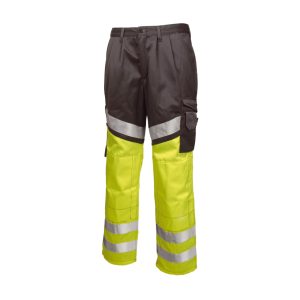 TRANEMO® Warnschutz-Bundhose HiVis 4721 gelb/grau *RP*